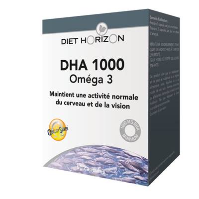 DHA 1000 Omega 3 - 60 capsules