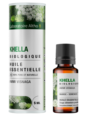 Huile essentielle Khella (Ammi visnaga) BIO 10ml