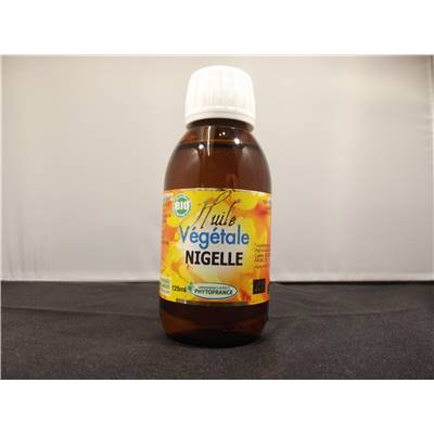 Huile végétale de Nigelle BIO 125ml