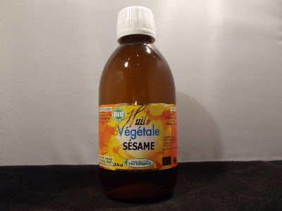 Huile végétale de Sésame BIO 250ml