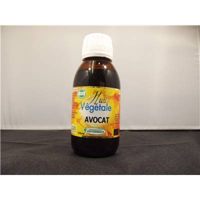 Huile végétale d'Avocat BIO 125ml