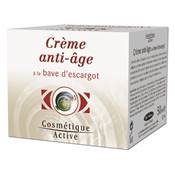 Crème anti-âge à la bave d'escargot
