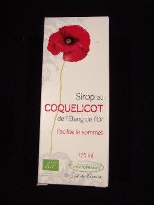 Sirop de coquelicot BIO 125ml