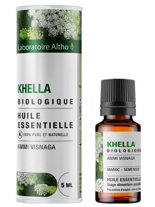 Huile essentielle Khella (Ammi visnaga) BIO 10ml