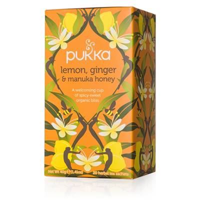 Tisane Citron, Gingembre & miel de Manuka