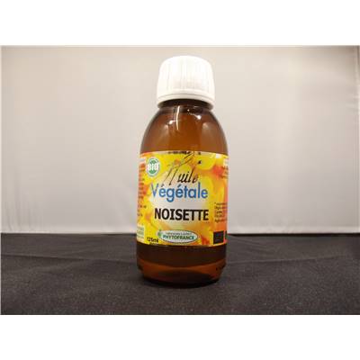 Huile végétale de Noisette BIO 125ml