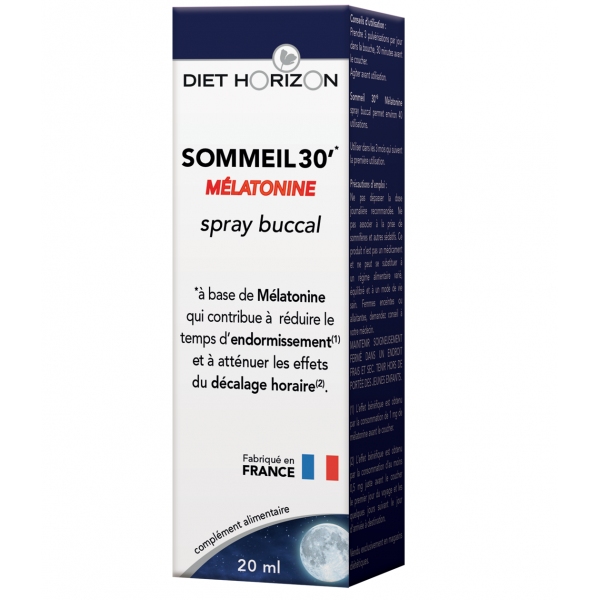 Sommeil 30' Mélatonine liquide