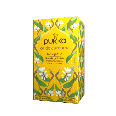 Or de curcuma - Infusion Pukka