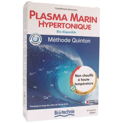 Plasma Marin Hypertonique