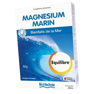 Magnésium marin ampoules