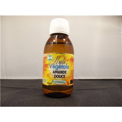 Huile végétale Amande douce 125 ml BIO