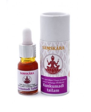 Huile précieuse Kunkumadi Tailam 10 ml