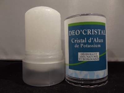 Déodorant pur cristal d'alun