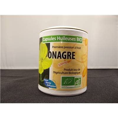 Huile d'Onagre  BIO 100 capsules