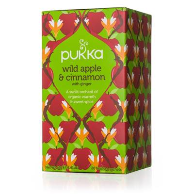Tisane Pomme sauvage et cannelle - Infusion Pukka